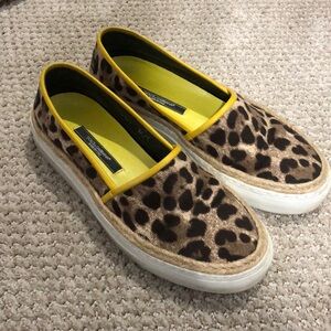 Dolce & Gabbana Cheetah Loafers